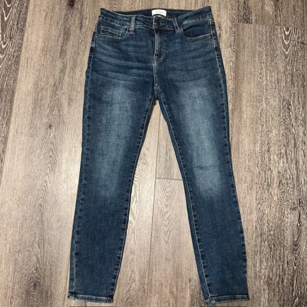 Pistola Revolve Denim Jeans Pants Women 28 Blue Mid-Rise Stretch Skinny 28x26